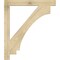 Ekena Millwork Imperial Block Rough Sawn Bracket, Douglas Fir, 4"W x 38"D x 44"H BKT04X38X44IMP05RDF - alternate 4